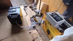 huter dn7500sxa АВР в работе