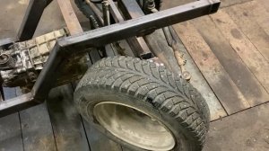 Минитрактор своими руками [шаг 1] Мосты, Колеса, Рама