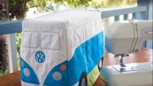 Чехол-автобус в стиле хиппи: сумка, шкатулка или наряд для машинки