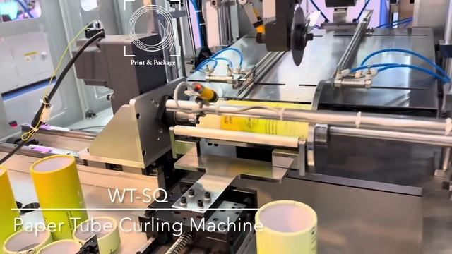 Оборудование для двухсторонней завальцовки тубусов, резки и вставки дна смотреть онлайн