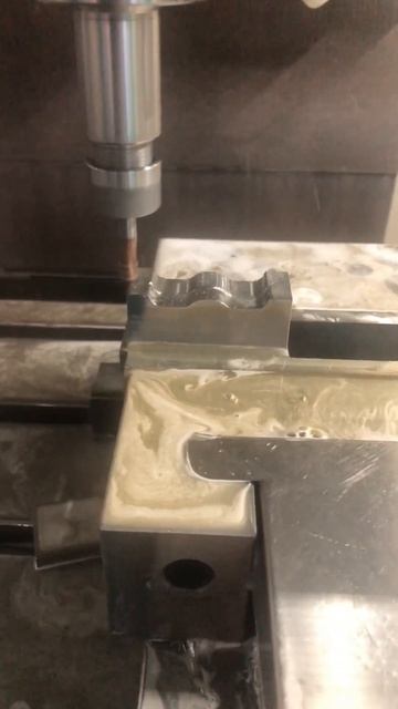 ЧП: Чистовая волны #точение #cnc #фрезеровка #обработка #? смотреть онлайн