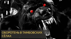 Оборотень в Тамбовских сёлах (Мистическая история)