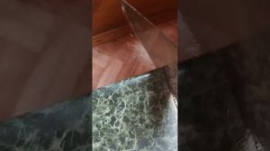 распил столешницы болгаркой без сколов