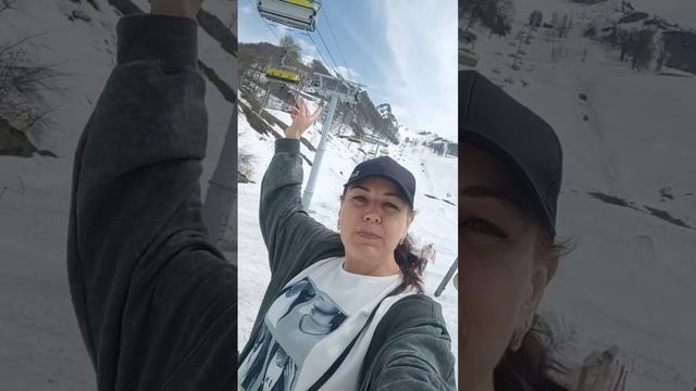 Красная Поляна, 2024, мой первый раз в горах!!!