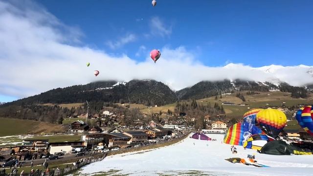 🇨🇭Швейцария, 45-й Международный фестиваль воздушных смотреть онлайн