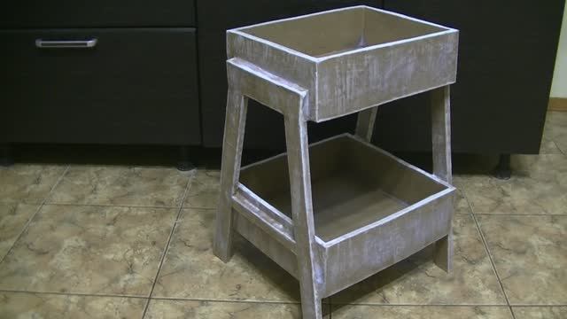 Картонная магия .Создаём стильную полку сами! смотреть онлайн