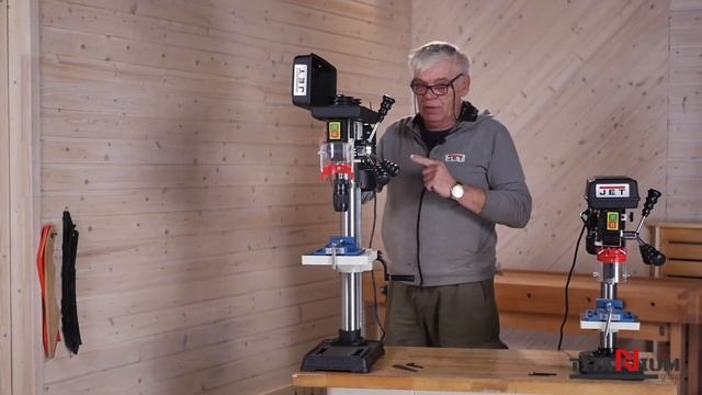 Настольные сверлильные станки Jet JDP-10BM и Jet JDP-8BM смотреть онлайн