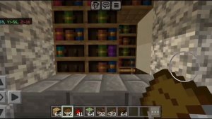 Секретные проходы с книжными полками Minecraft 1.20