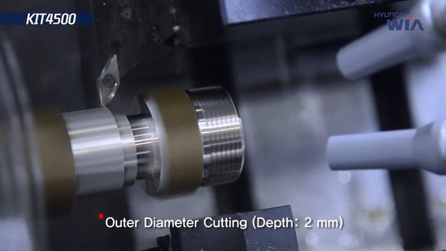 Горизонтальный токарный центр KIT4500 смотреть онлайн