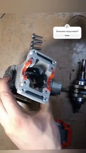 сборка поршневой за 30 секунд #stihl #ремонт #бензопила #stih смотреть онлайн