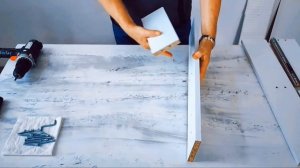 Распаковка и сборка подвесного туалетного столика, с ?