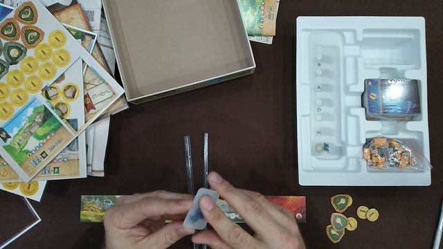 The Lord of the Rings: Duel for Middle-earth Распаковка настольной игры смотреть онлайн