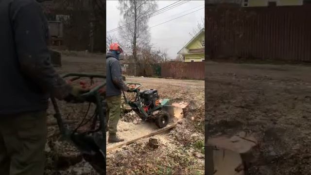Измельчитель пней VTT 20e смотреть онлайн