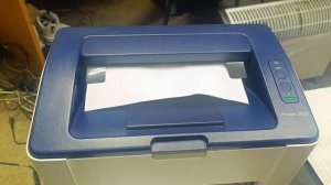 Xerox phaser 3020, мигает тонер красным индикатором, не печата