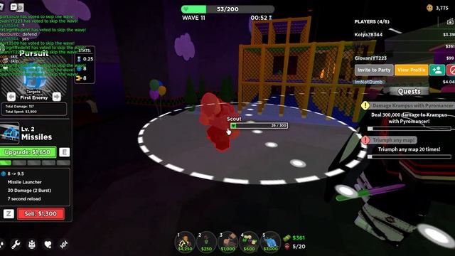 коплю на золотой ящик (часть 1)|roblox Tower Defense Simulator