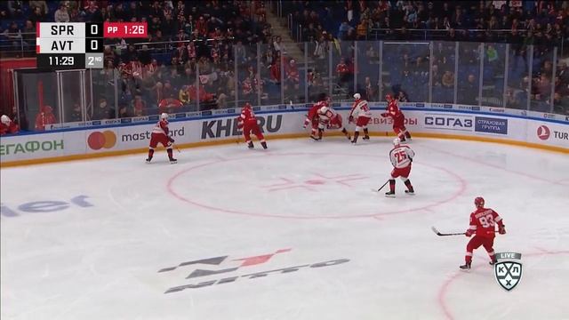 КХЛ 2019/20 «Спартак» (Москва)-«Автомобилист" (Екатеринбу? смотреть онлайн