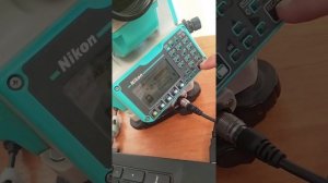 Тахеометр Nikon экспорт точек