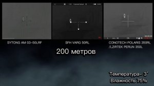 Тест картинок тепловизоров CONOTECH, SYTONG и SFH на 384 матрице