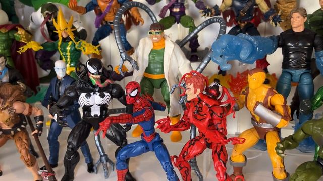 Моя коллекция фигурок Marvel Legends за 2010-2024! Часть 1. Полки п