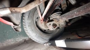 Замена поперечной тяги  Стабилизатор задний Матиз Matiz