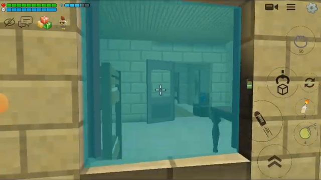 Как сделать прозрачное зеркало в чикен ган! смотреть онлайн