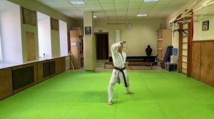 Ката на желтый пояс || Хеан-Шодан || Ката Каратэ