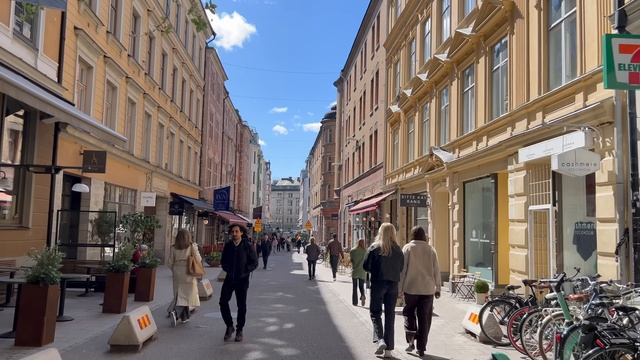 Спокойная прогулка по Стокгольму)= ВИДЕО В 4К смотреть онлайн