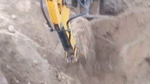 Гефест 4 и экскаватор. 32 ковш тв. Коп металла