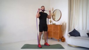 Упражнения с фитнес резинками