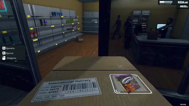 ЗАПОЛНИЛ ВСЕ ПОЛКИ МАГАЗИНА Supermarket Simulator смотреть онлайн