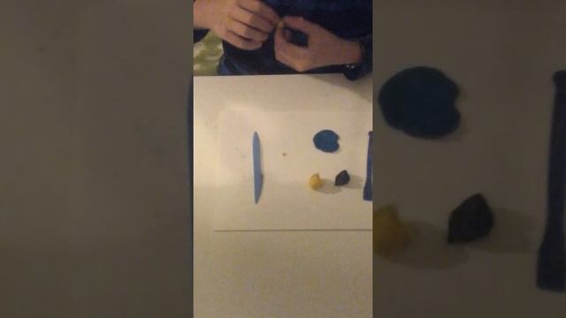 Как сделать сапоги в луже из пластилина?ОЧЕНЬ ПРОСТО!!! смотреть онлайн