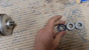 Замена подшипников в шпинделе 1,5 квт.