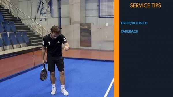 Подача в падел теннисе. Подавай как профи.