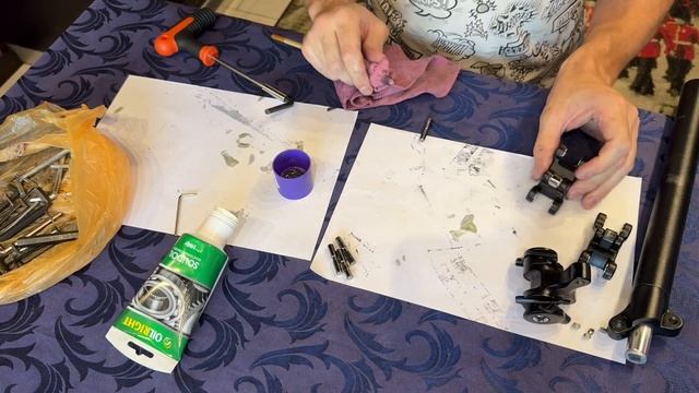 Обслуживание подседельного штыря SR Suntour SP12-NCX на своём