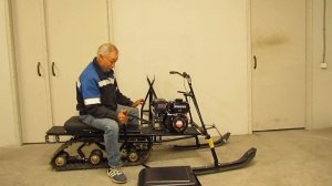 Мини снегоход Ветерок-М. Инструкция по сборке