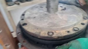 замена диска сцепления трактора ЮМЗ