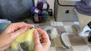 НОВИНКА! ПРЯЖА GAZZAL MARILYN & MERINOS! МЯГКАЯ, ВОЗДУШНАЯ, КАК ПЕ?