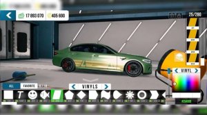 Как сделать винил BMW M5 F90 CS LVL в Car Parking Multiplayer