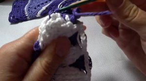 Вязание крючком. Большой квадрат Шарлотта часть1. Charlott