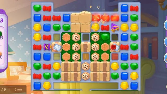 Прохождение игры Homescapes 1497 уровень