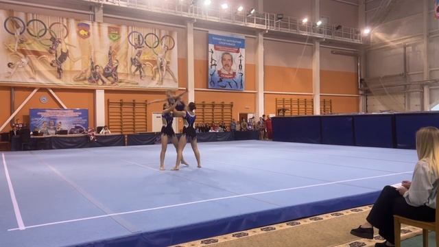 ТР КМС, Танник - Матлахова Ю. - Матлахова С., Темповое упражнение