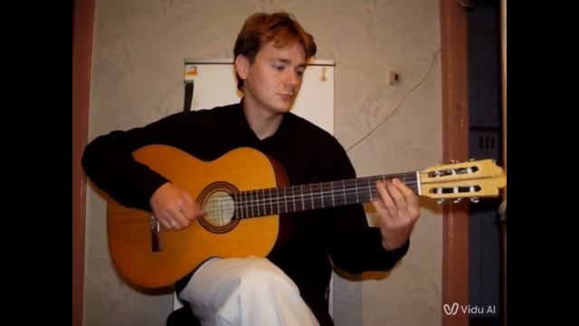 Сергей Капцев исполняет свою песню 