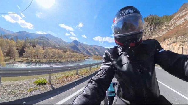 Поездка на Осенний Алтай на Fjr1300