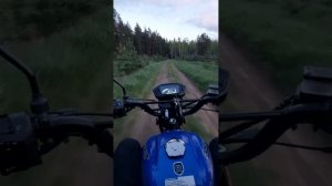 Езда на Rockot alpha m12 offroad lux от первого лица с пассажиром.