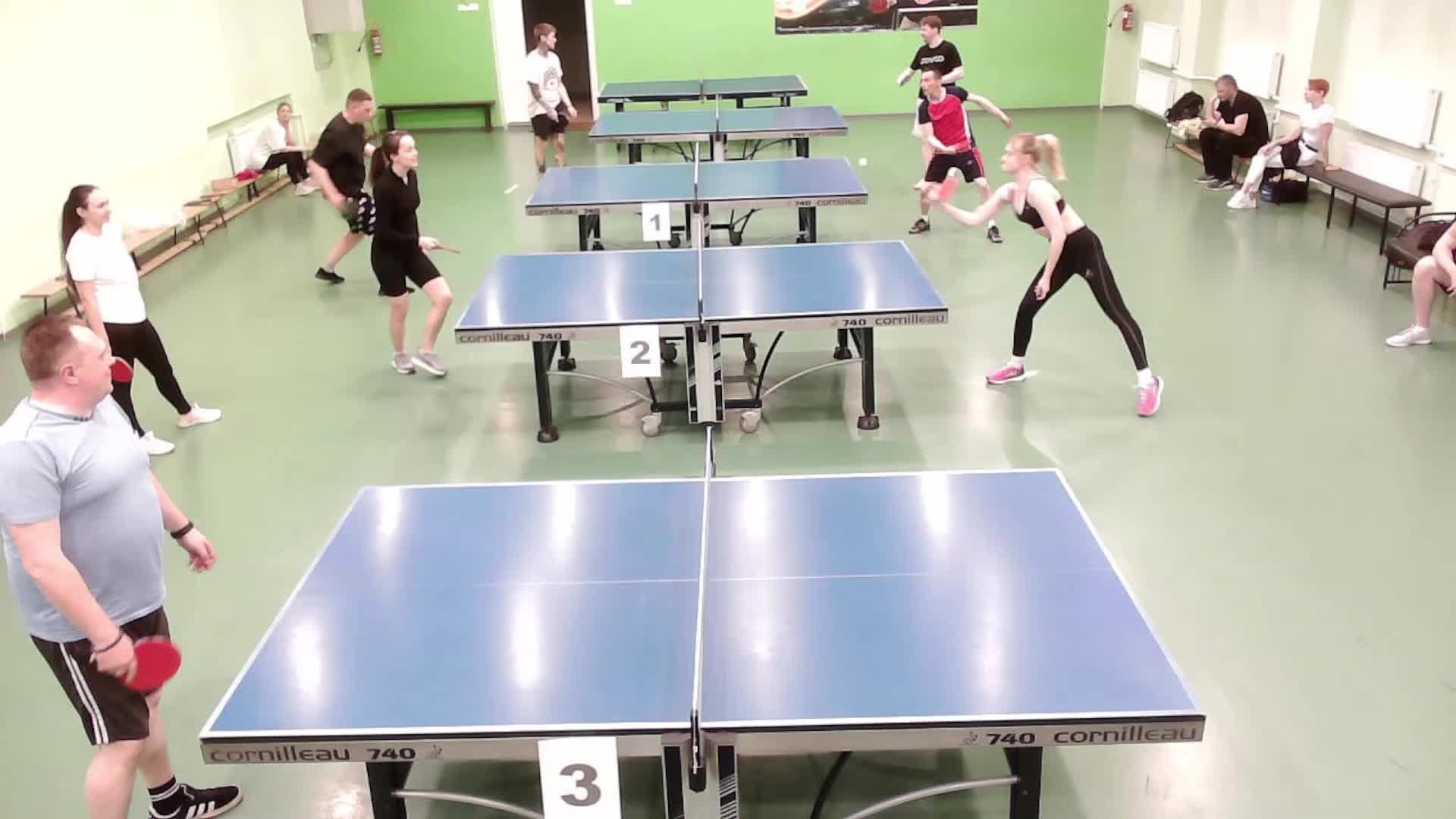 Настольный теннис. Финал