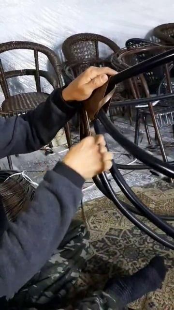 #Training artificial rattan swing cocoon subscribe to my channel.# подпишитесь на мо