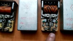 Платина із СССР в релє РПС-11