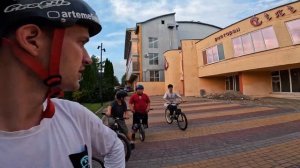 Прыгаем стрит  по городу на МТБ великах
