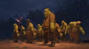 Шрек, Фиона и Огры попали в засаду (Танец Огров) | Шрек н