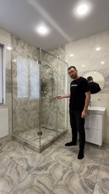 Душевой уголок #душевая #душеваяизстекла #душевойугол смотреть онлайн